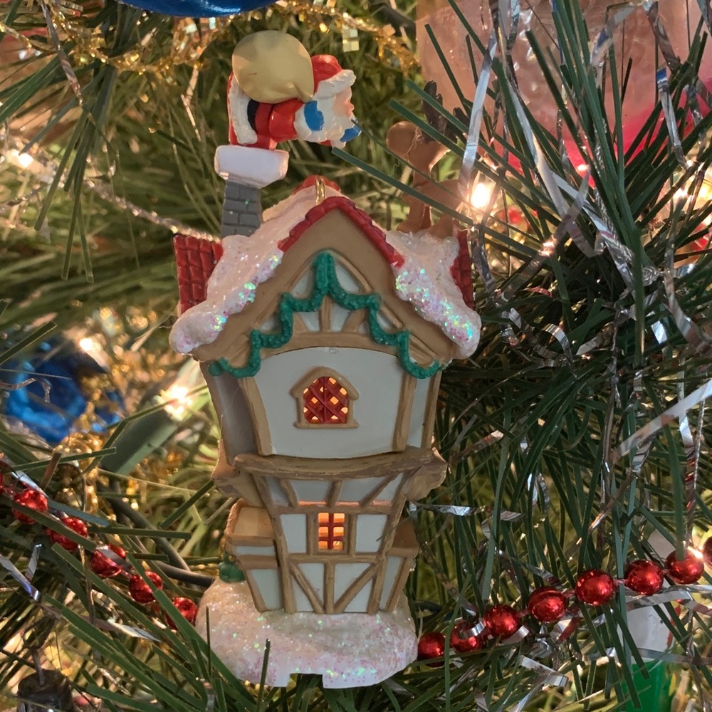 Charming Holiday House Ornament light cover